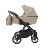 kunert lazzio beige 12 2 in 1 stroller side view