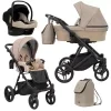 kunert lazzio beige 12 3 in 1 stroller