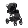 kunert lazzio black 11 2 in 1 stroller sport view