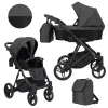 kunert lazzio black 11 2 in 1 stroller