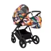 kunert lazzio coloured 01 2 in 1 stroller front view