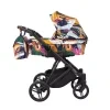 kunert lazzio coloured 01 2 in 1 stroller side view