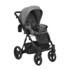 kunert lazzio grey 06 2 in 1 stroller sport view