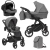 kunert lazzio grey 06 3 in 1 stroller