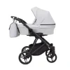 kunert lazzio light grey 09 2 in 1 stroller side view
