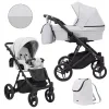kunert lazzio light grey 09 2 in 1 stroller