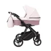 kunert lazzio pink 15 2 in 1 stroller side view