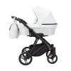 kunert lazzio white smokey 16 2 in 1 stroller side view