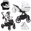 kunert lazzio white smokey 16 3 in 1 stroller