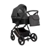 kunert lazzio premium black 11 copper frame 2 in 1 stroller front view
