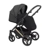 kunert lazzio premium black 11 copper frame 2 in 1 stroller sport view