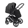 kunert lazzio premium black 11 silver frame 2 in 1 stroller sport