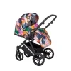 kunert lazzio premium coloured 01 silver frame 2 in 1 stroller sport view