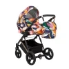 kunert lazzio premium coloured 01 copper frame 2 in 1 stroller front view