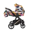 kunert lazzio premium coloured 01 copper frame 2 in 1 stroller side view
