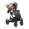 kunert lazzio premium coloured 01 silver frame 2 in 1 stroller sport