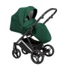 kunert lazzio premium green 05 silver frame 2 in 1 stroller sport view