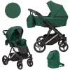 kunert lazzio premium green 05 copper frame 2 in 1 stroller