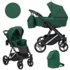 kunert lazzio premium green 05 silver frame 2 in 1 stroller