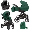 kunert lazzio premium green 05 coper frame 3 in 1 stroller