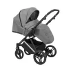 kunert lazzio grey 06 silver frame 2 in 1 stroller sport view