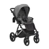 kunert lazzio grey 06 silver frame 2 in 1 stroller sport