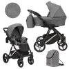 kunert lazzio grey 06 copper frame 2 in 1 stroller