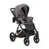 kunert lazzio premium mocca 10 copper frame 2 in 1 stroller sport view