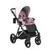 kunert lazzio premium pink 15 silver frame 2 in 1 stroller sport view