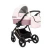 kunert lazzio premium pink 15 copper frame 2 in 1 stroller front view