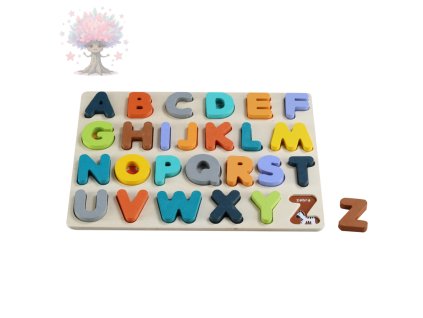 Dřevěná abeceda 1