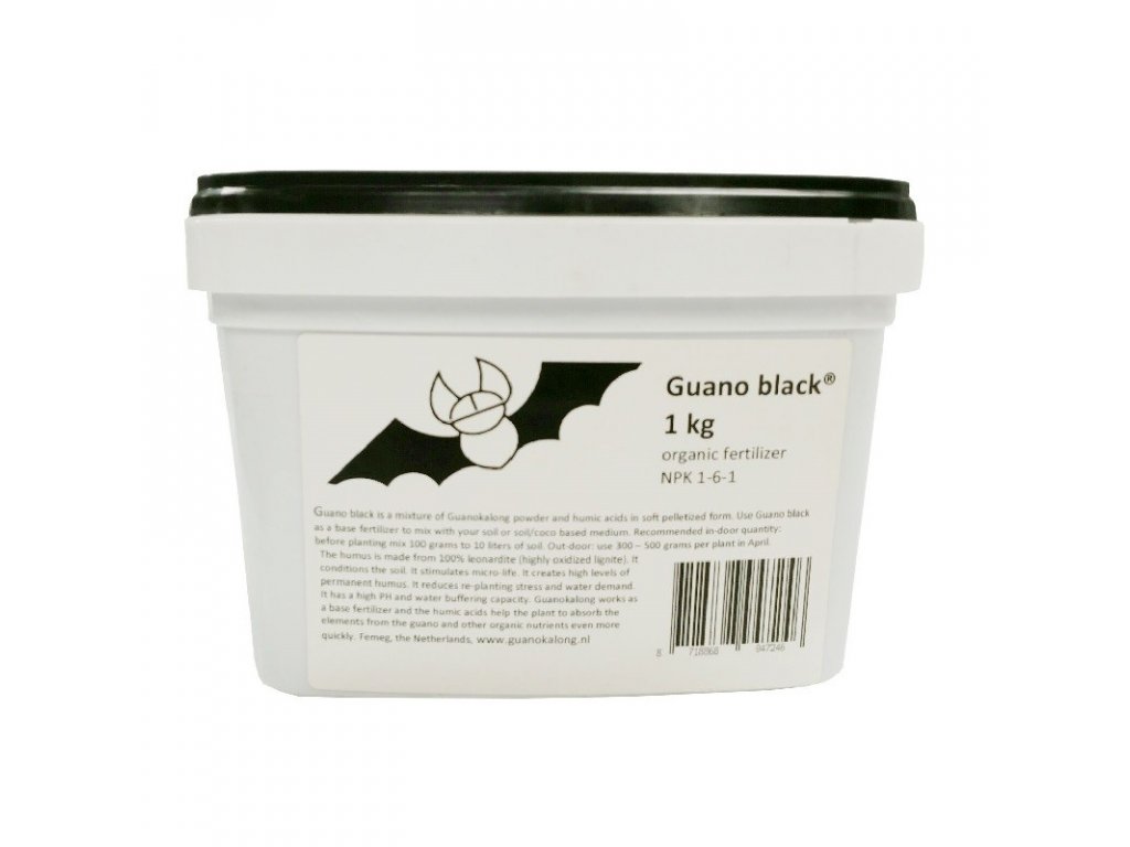 Guano Black 1 kg (NPK 1 6 1)