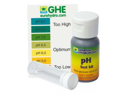 Kapky pro měření pH - GHE ph test kit