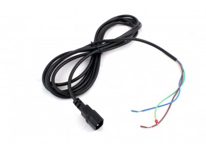 Kabel 3*1,5mm, délka 1,5m s VDE konektorem (samec)