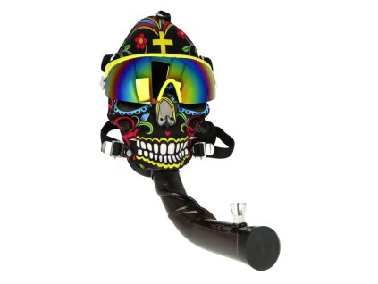 Bong silikonový Hanf 35cm, zelený