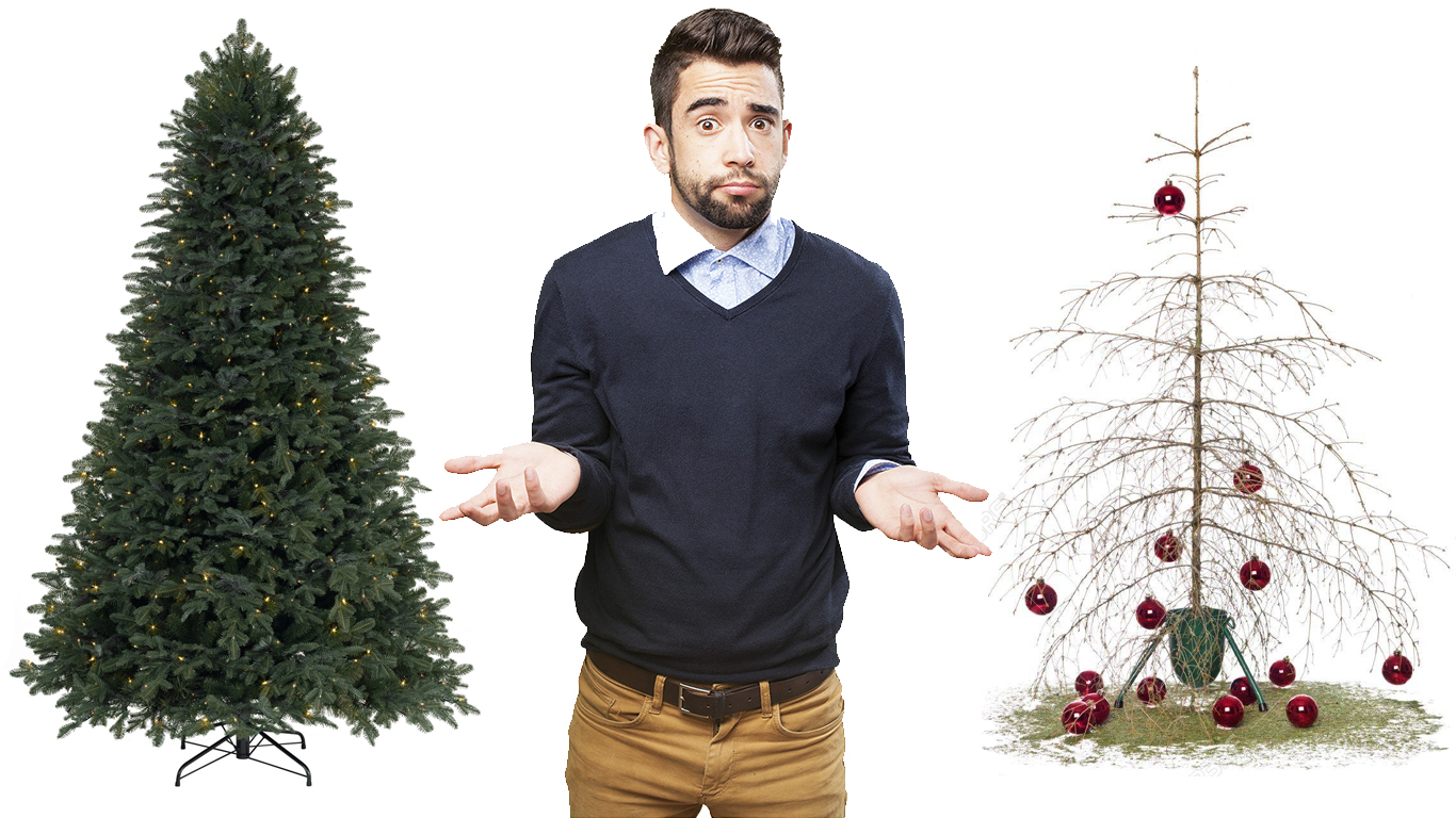 Umělý nebo živý vánoční stromeček?