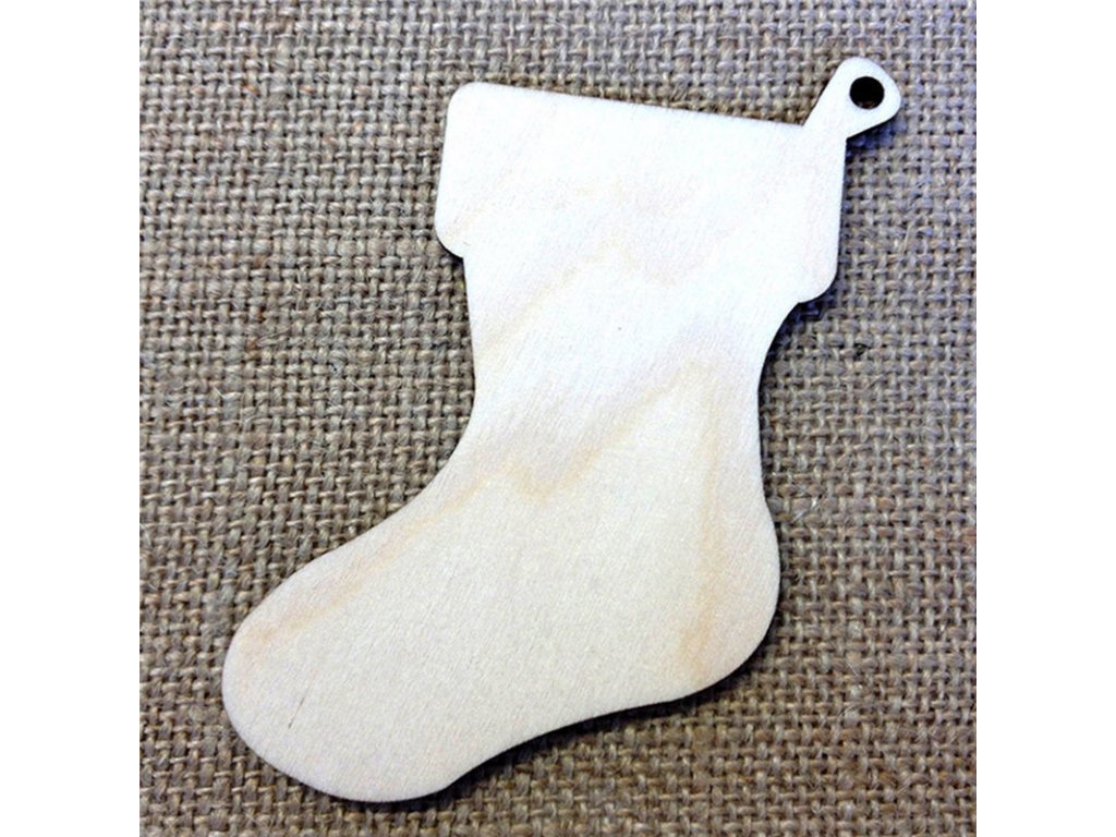 10pcs lot Socks Shape Wooden Christmas Pendant Cute Christmas DIY Hangings Merry Christmas Stockings Christmas Tree 21