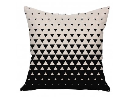 2 Decorative Pillows Geometric Printed Square Pillow Cover Cushion Case Toss Pillowcase Hidden Zipper Closure 45x45cm kussensloop