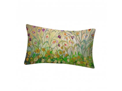 0 30x50 cm Country Style Flower Bird Pattern Waist Pillowcase Printing Bed Home Festival Pillow Cover 45