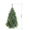 umely vanocni stromecek jedle NELA 150cm stromeckov