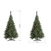 umely vanocni stromecek jedle Z HOR rozmery 150cm 85cm stromeckov