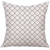 3 Decorative Pillows Geometric Printed Square Pillow Cover Cushion Case Toss Pillowcase Hidden Zipper Closure 45x45cm kussensloop