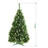 umely vanocni stromecek jedle ADRIA 120cm stromeckov
