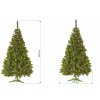 umely vanocni stromecek borovice PAULA se svetlymi konci rozmery 220cm 115cm stromeckov