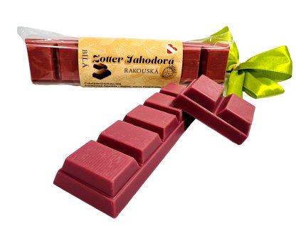 a tyčinka Zotter jahoda