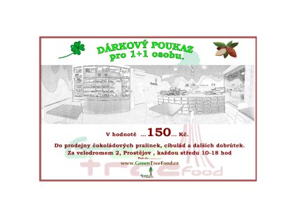 dárkový poukaz 150