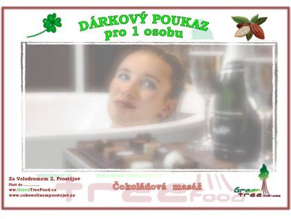 c dárkový poukaz wellness masáž 700