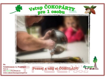 b dárkový poukaz čokopárty 700