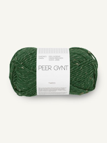 Peer Gynt 8085 - Skoggrønn Natur Tweed