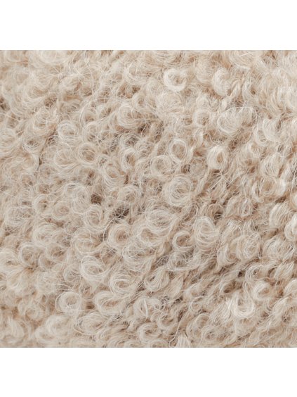 Drops Alpaca Bouclé 2020 - světlá béžová